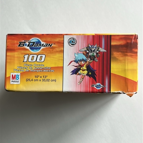 ❤️ BNIB Sealed Battle B-Daman 100 Pce Puzzle 10”x 13” Hasbro Milton Bradley - Picture 4 of 7